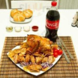 Pollo Carbone Nourriture