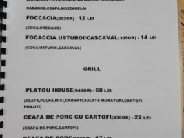 Pizza House menu