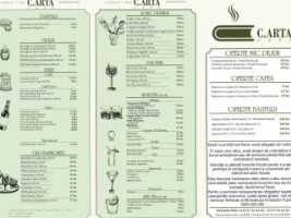 Carta menu