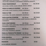 Pizzeria Napoli Meniu