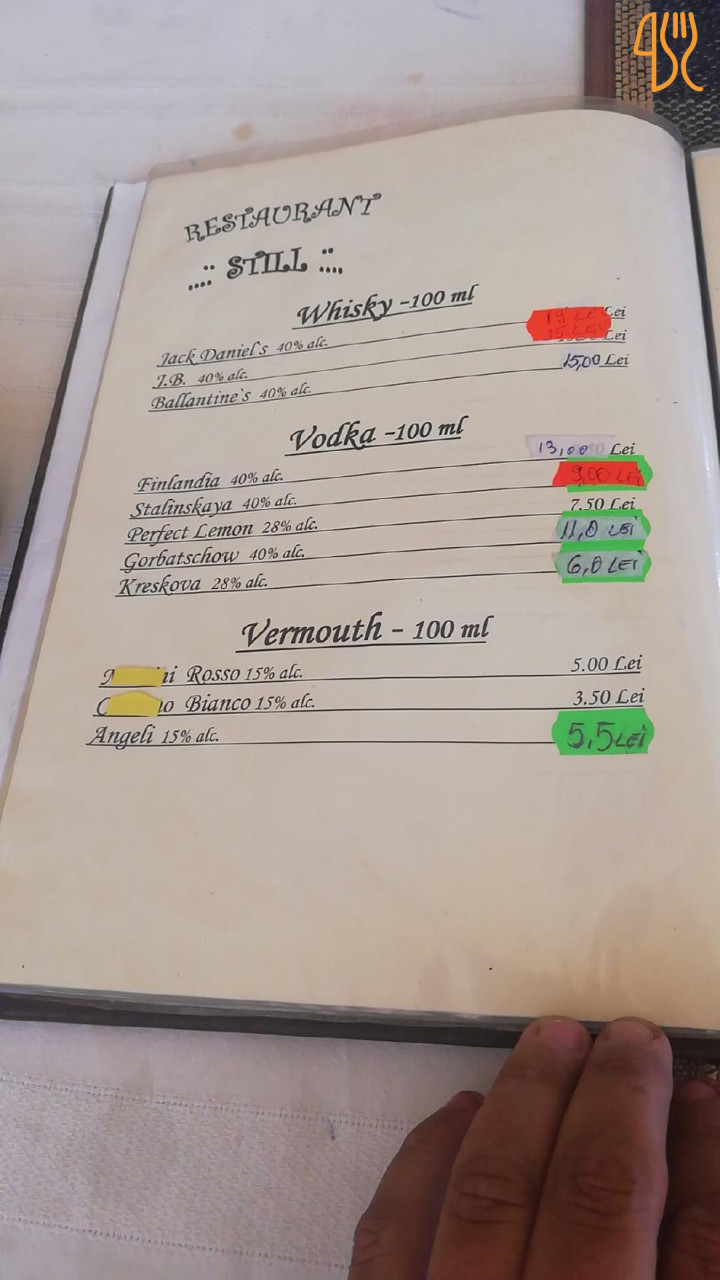 Still -lintesti Meniu