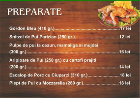 La Posata menu