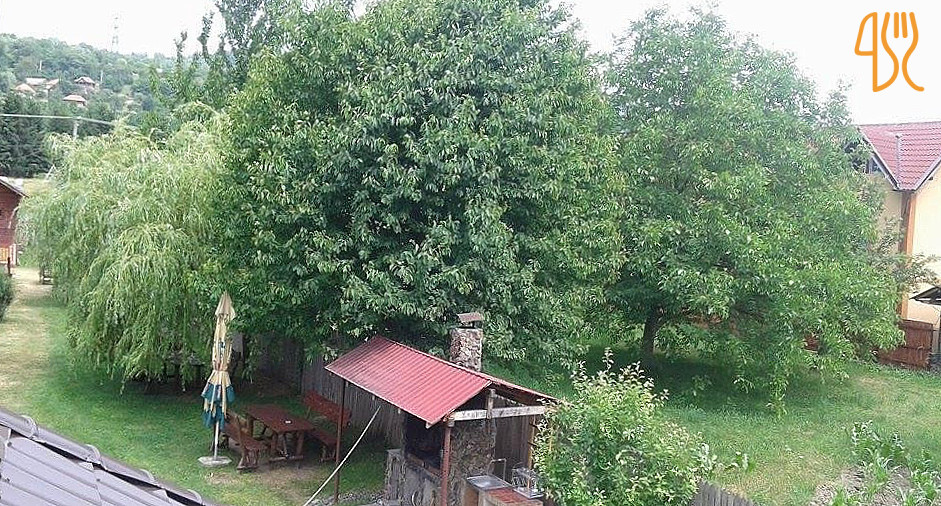 Hanul Vrăjit -terasă Exterior