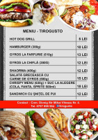 Tirogusto menu