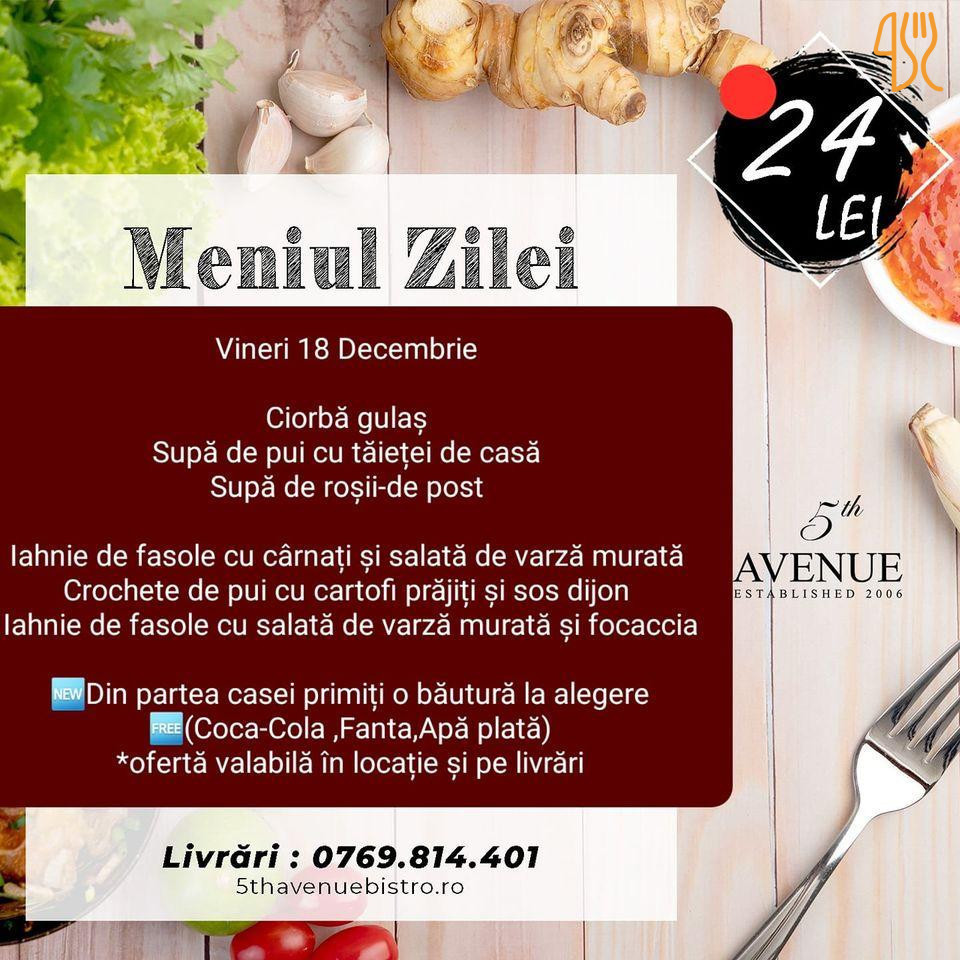 Bricks Brasserie Cafe Carta