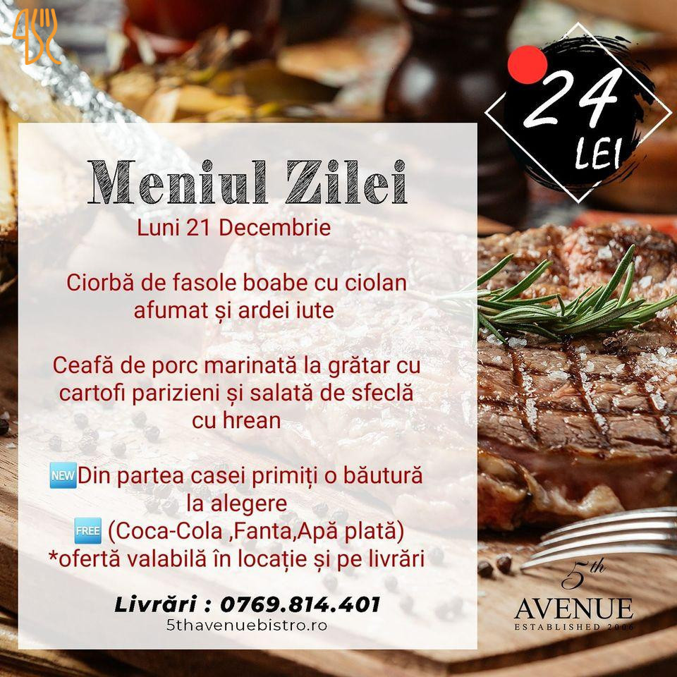 Bricks Brasserie Cafe Carta