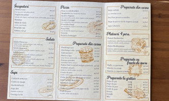 Bistro menu