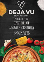 Deja Vu Aiud menu