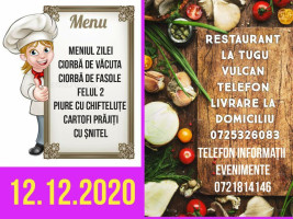 Livrare La Domiciliu Restaurantul La Tugu Vulcan 0725326083 menu