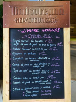 News Lounge menu