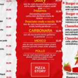 Pizza Story Meniu