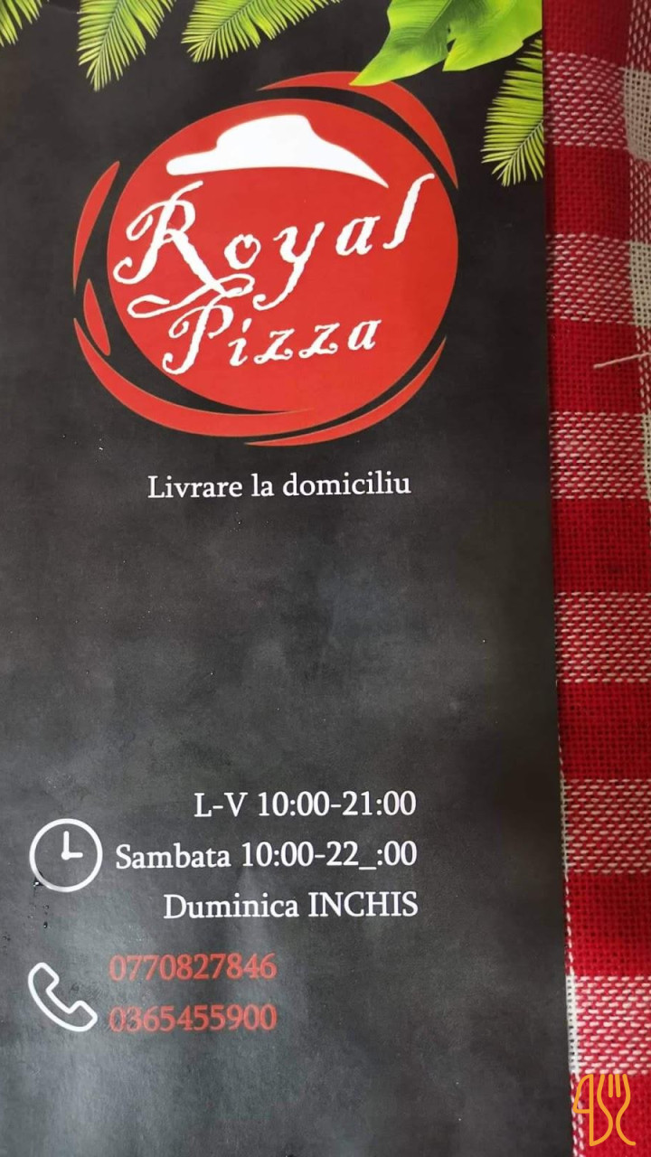Royal Pizza Perfection Meniu