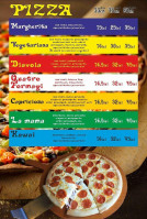 Pizza Roma menu