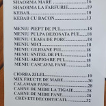 Acasa -pizzerie -fast Food Meniu