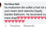 Dayely Garden Ballroom Meniu