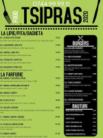 Tsipras menu