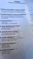 La Cucina menu