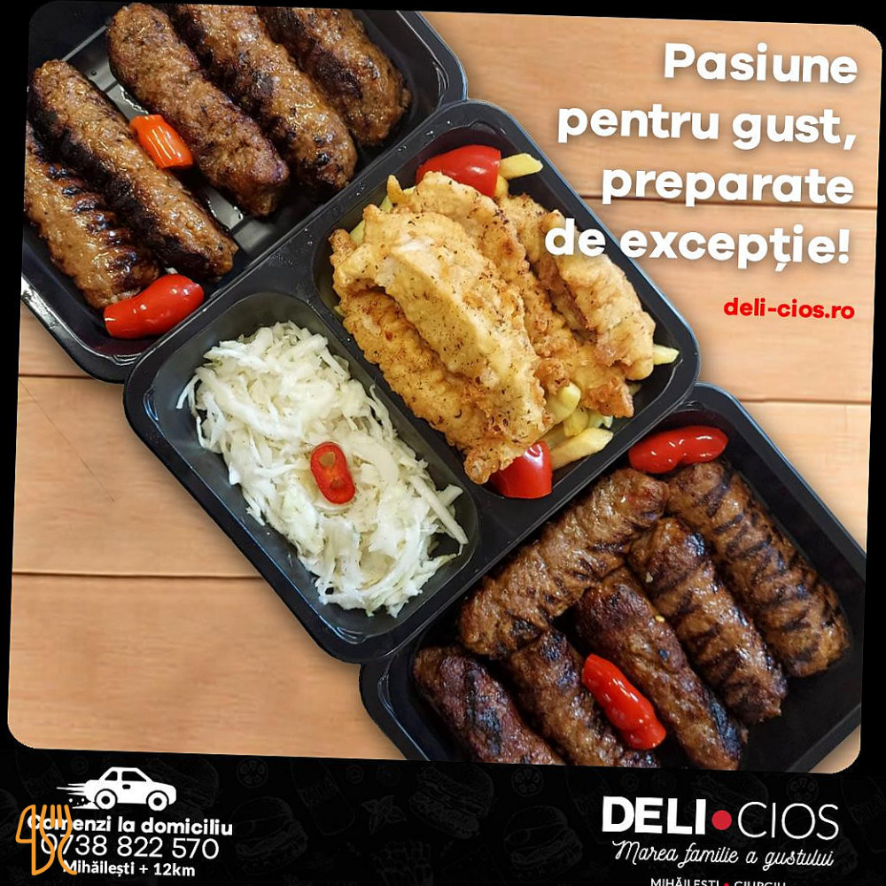Deli•cios Fast Food Mâncare