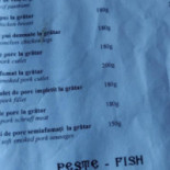 La Cetate Meniu