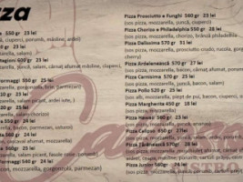 Calipso Bistro Carte