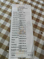 Tara Luanei menu