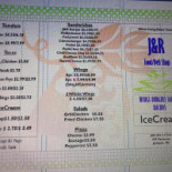 Galffis Chocolates Carte