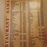 Corner Pub Grill Carta