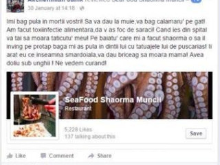 Seafood Shaorma